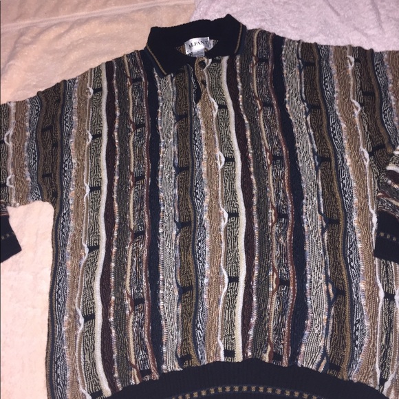 Alfani coogi like sweater medium - Picture 1 of 3